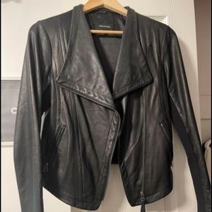Mackage leather jacket